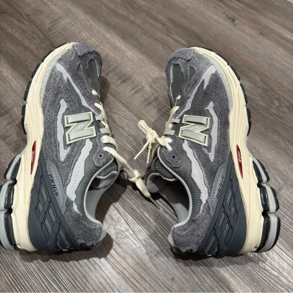 New Balance X Concepts 1906 D Protection Pack Grey Suede Sneakers